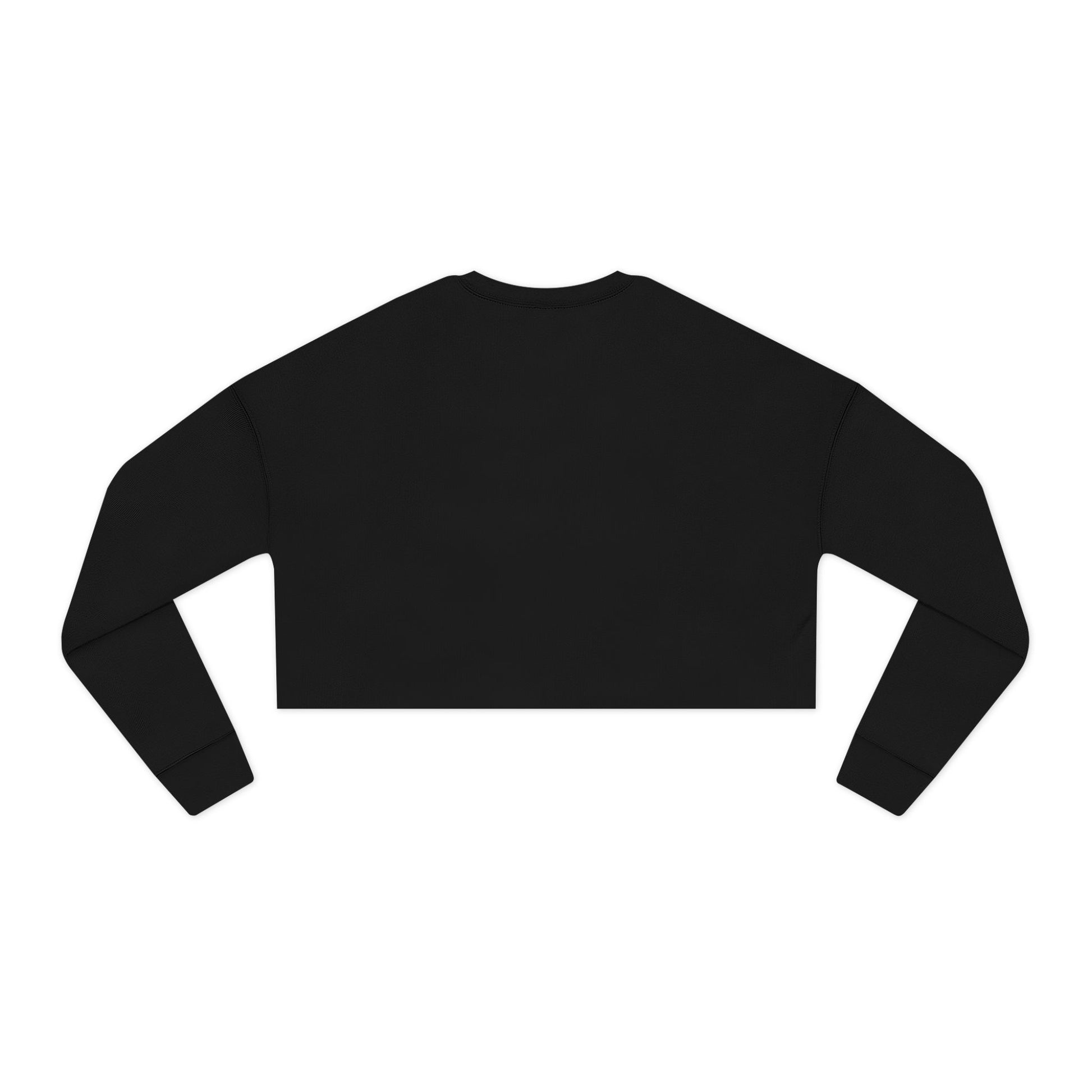 Chic Women's Cropped Sweatshirt, Stylish Casual Wear, Gift for Her, Trendy Fashion Top, Comfortable Lounge Sweatshirt, Street Style