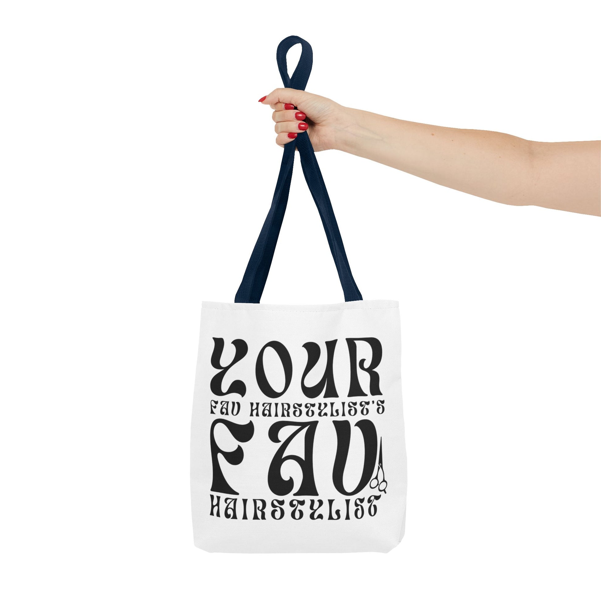 Your Hairstylist's Favorite Tote Bag, Personalized Tote, Gift for Hairdressers, Stylish Carryall, AOP Tote, Hair Salon Accessories