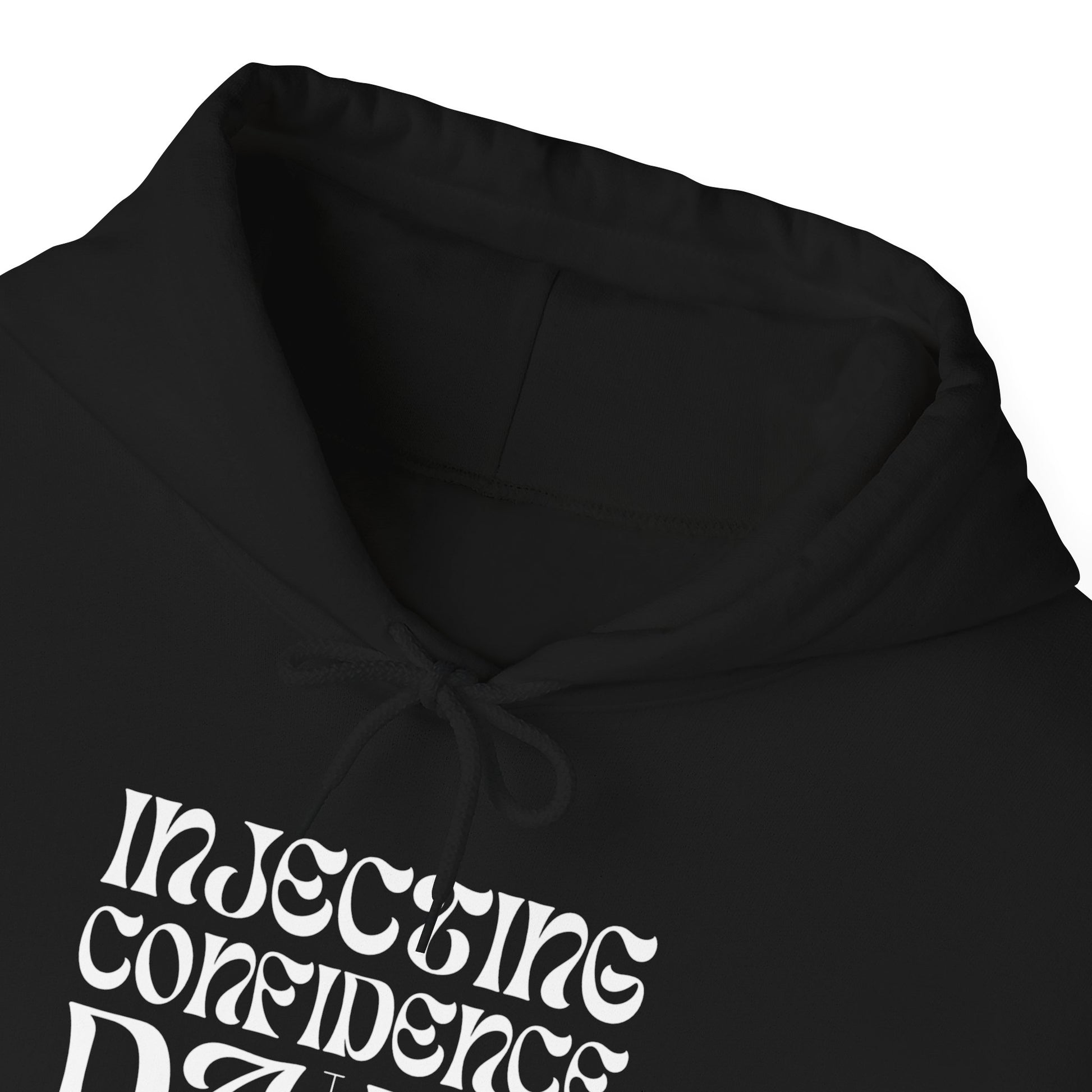 Confidence Injection Hoodie - Unisex Heavy Blend Sweatshirt, Cozy Gift for Self-Love, Daily Inspiration, Motivational Wear, Casual [...]